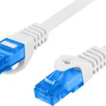 Lanberg S/FTP Cat.6a Καλώδιο Δικτύου Ethernet 1m Γκρι 1τμχ PCF6A-10CC-0100-S