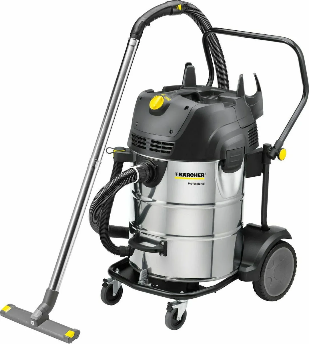 Karcher NT 75/2 Tact² Me Tc Σκούπα Υγρών / Στερεών 2760W με Ανοξείδωτο Κάδο 75lt - Image 1