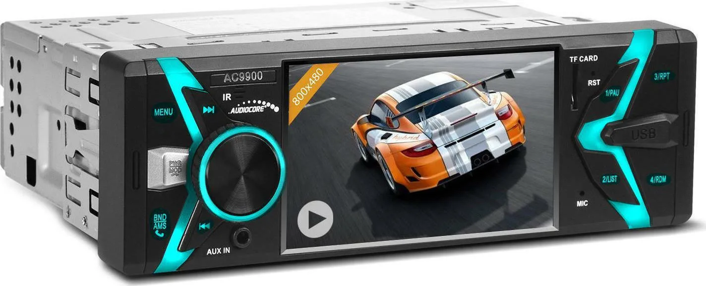 20211109150727_audiocore_ac9900_ichosystima_aytokinitou_universal_1din_bluetooth_usb_ac9900 Audiocore Ηχοσύστημα Αυτοκινήτου 1DIN (Bluetooth/USB) AC9900 - Image 1