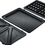 Russell Hobbs Fiesta Τοστιέρα με Αντικολλητικές Αποσπώμενες Πλάκες για 2 Τοστ 750W Inox