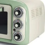 Ariete Vintage Mini 0979/04 Ηλεκτρικό Φουρνάκι 18lt Χωρίς Εστίες Green