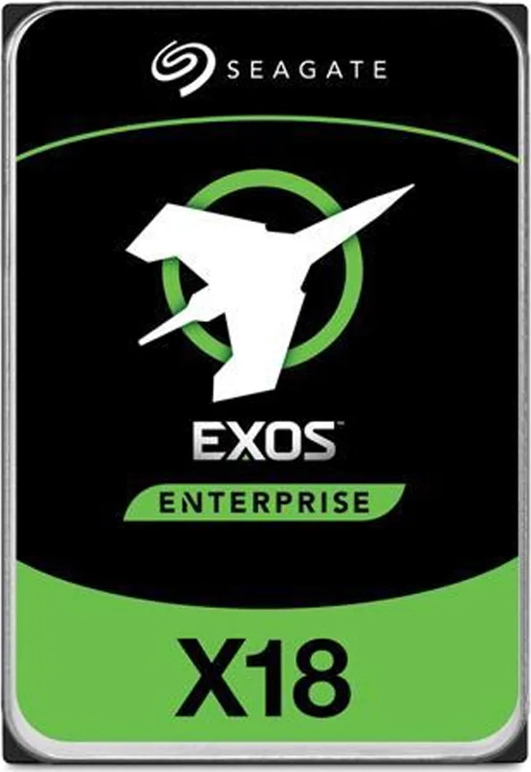 Seagate Exos X18 18TB HDD Σκληρός Δίσκος 3.5" SAS 3.0 7200rpm με 256MB Cache για NAS / Server ST18000NM004J - Image 1
