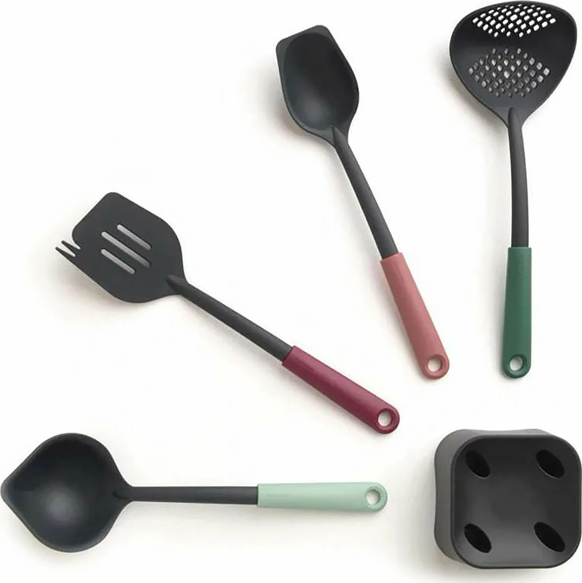 20211110163230_brabantia_set_ergaleion_mageirikis_me_koutales_5tmch_tasty_081_1231_84 Brabantia Σετ Εργαλείων Μαγειρικής 5τμχ Πολύχρωμο Tasty 123184 - Image 1