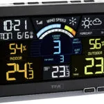 TFA Spring Breeze 35.1140.01 Ασύρματος Μετεωρολογικός Σταθμός Ψηφιακός Επιτραπέζιος Μαύρος