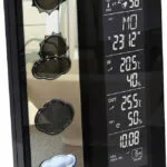 Technoline WS 6650 Ασύρματος Μετεωρολογικός Σταθμός Ψηφιακός Επιτραπέζιος Μαύρος