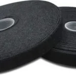Digitus Black Αυτοκόλλητη Ταινία Χριτς Χρατς Μαύρη 10mx15mm AK-770905-100-S