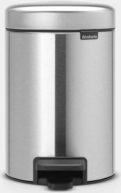 Brabantia NewIcon 112164 Inox Καλαθάκι Μπάνιου 3lt Steel Matt - Image 1
