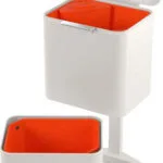Joseph Joseph Totem Κάδος Ανακύκλωσης Πλαστικός Λευκός 60lt 50284200010-60L