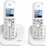 Alcatel XL785 Ασύρματο Τηλέφωνο Duo Λευκό