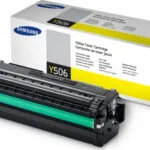 Samsung CLT-Y506L Γνήσιο Toner Laser Εκτυπωτή Κίτρινο High Yield 3500 Σελίδων SU515A
