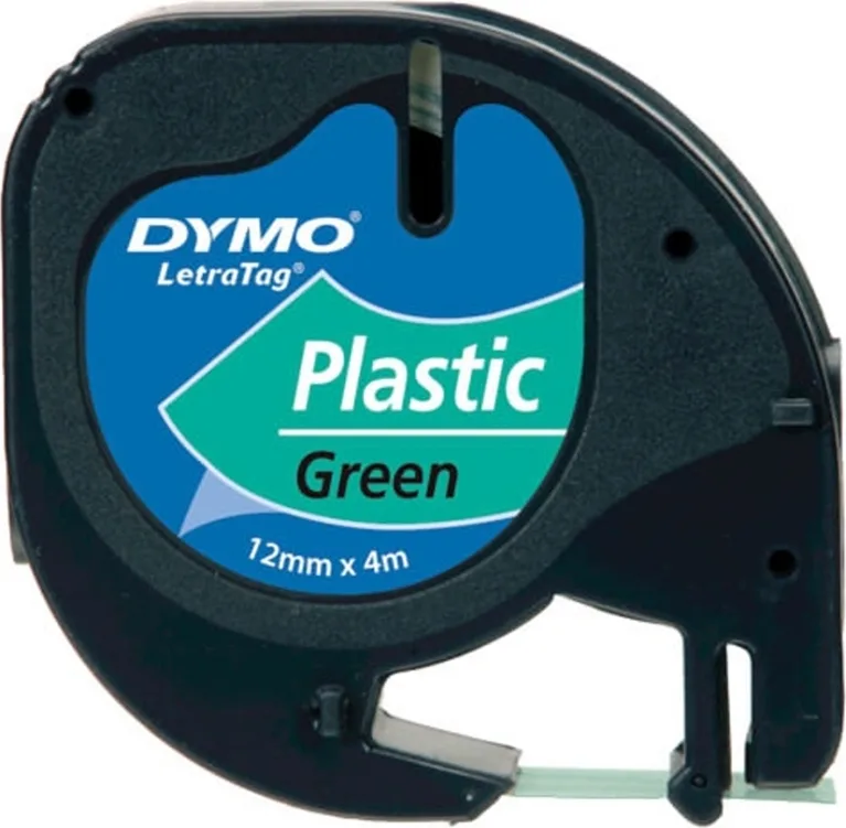 20211115110729_05c5d042 Dymo 91204 Ταινία Ετικετογράφου 4m x 12mm σε Πράσινο Χρώμα S0721640 - Image 1