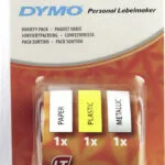 Dymo 91240 Ταινία Ετικετογράφου 4m x 12mm S0721790 Πολύχρωμη 3τμχ