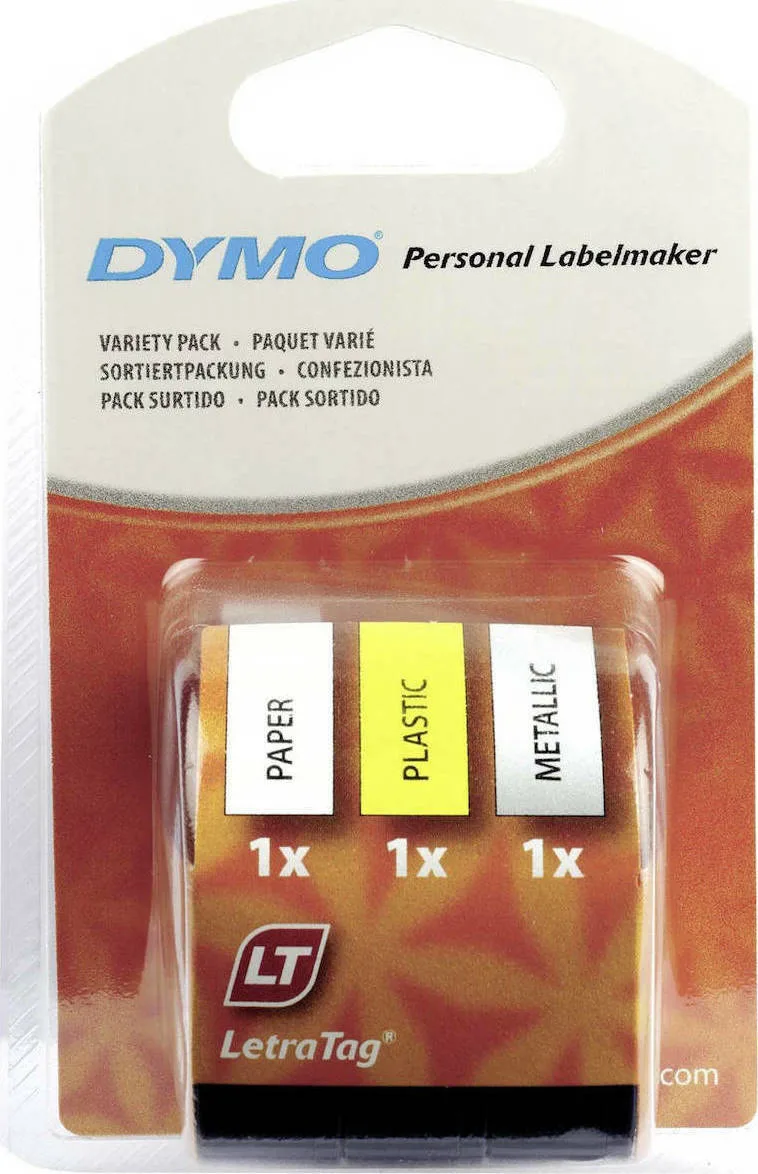 20211115111127_dymo_91240_tainia_etiketografou_4m_x_12mm_s0721790_polychromo Dymo 91240 Ταινία Ετικετογράφου 4m x 12mm S0721790 Πολύχρωμη 3τμχ - Image 1
