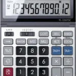 Canon TS-1200TSC Αριθμομηχανή Λογιστική 12 Ψηφίων σε Ασημί Χρώμα 2468C002