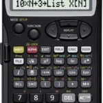 Casio FX-5800P Αριθμομηχανή Επιστημονική 12 Ψηφίων σε Μαύρο Χρώμα FX-5800P