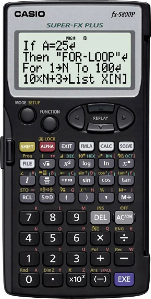 20211115112420_casio_arithmomichani_epistimoniki_fx_5800p_12_psifion_se_mayro_chroma Casio FX-5800P Αριθμομηχανή Επιστημονική 12 Ψηφίων σε Μαύρο Χρώμα FX-5800P - Image 1