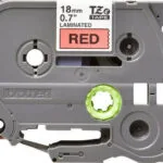 Brother TZE-441 Ταινία Ετικετογράφου 8m x 18mm σε Κόκκινο Χρώμα TZE-441