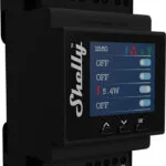 Shelly Pro 4PM Ρελέ Ράγας 40A 4 Channel Smart Switch