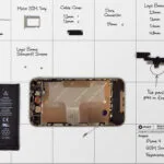 iFixit Μαγνητικός Πίνακας Μαρκαδόρου Κρεμαστός Magnetic Project Mat 20x25cm IF145-167-4