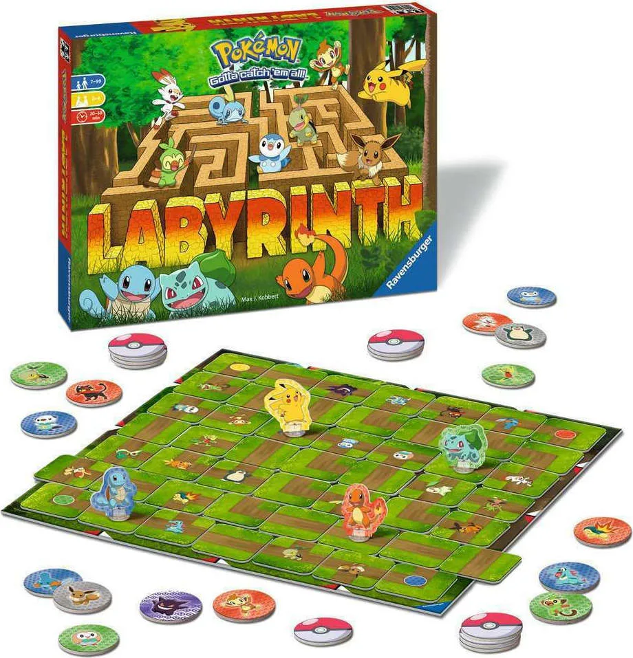 20211115144113_132d3f7f Επιτραπέζιο Παιχνίδι Labyrinth Pokemon για 2-4 Παίκτες 7+ Ετών 26949 (EN) Ravensburger - Image 1