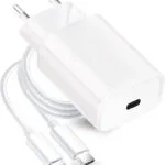 Forcell Φορτιστής με Θύρα USB-C και Καλώδιο USB-C - USB-C 25W Power Delivery Λευκός (5903396108099)