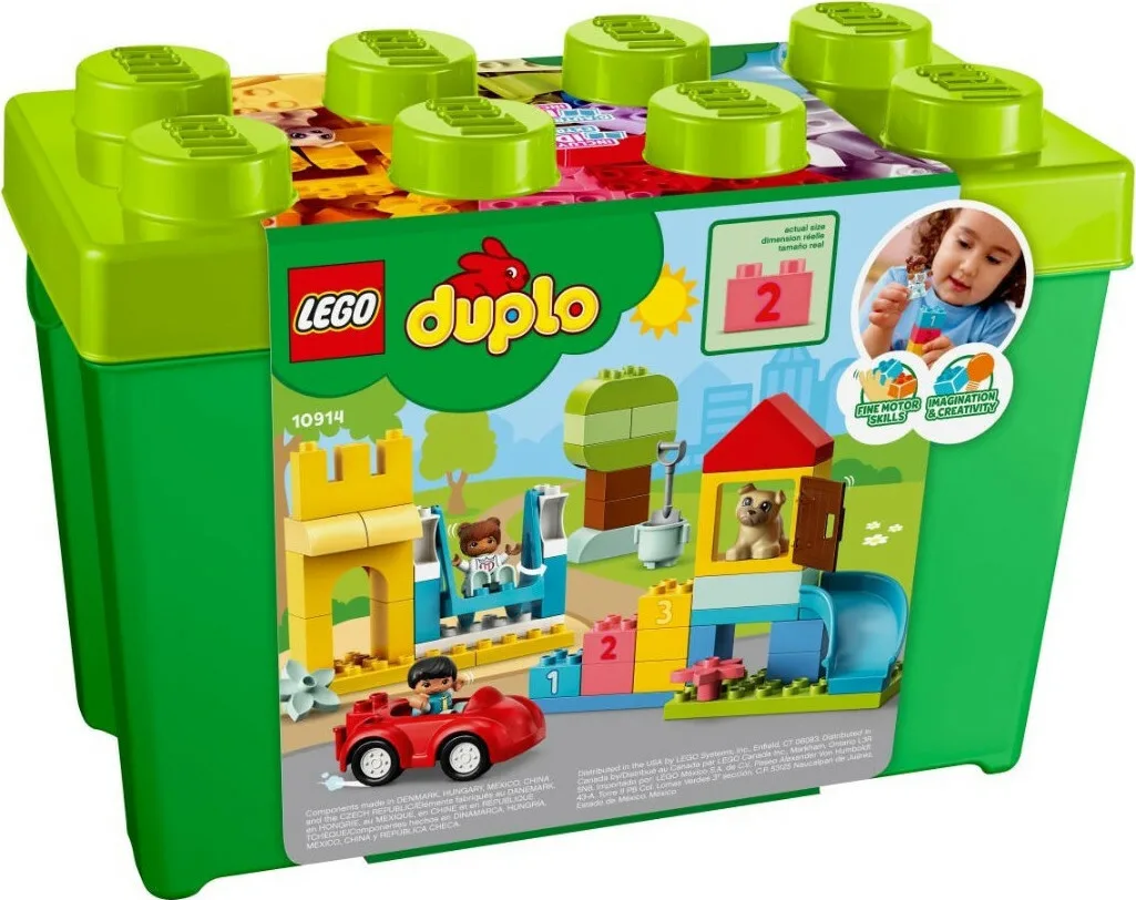 20211118122218_lego_duplo_deluxe_brick_box_10914 LEGO Duplo Deluxe Brick Box για 1.5+ Ετών 85τμχ 10914 - Image 1