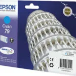 Epson 79 Γνήσιο Μελάνι Εκτυπωτή InkJet Κυανό (C13T79124010)