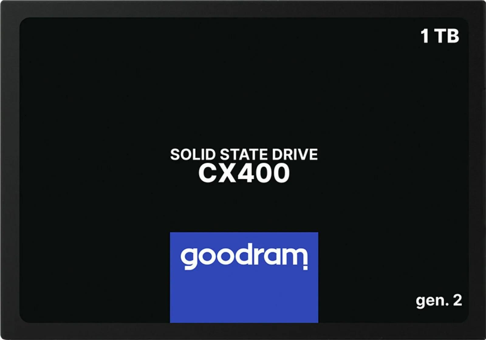GoodRAM CX400 gen.2 SSD 1TB τύπου 2.5'' με σύνδεση SATA III SSDPR-CX400-01T-G2 - Image 1
