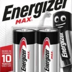 Energizer Max Αλκαλικές Μπαταρίες C 1.5V 2τμχ