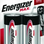 Energizer Max Αλκαλικές Μπαταρίες D 1.5V 2τμχ