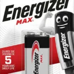 Energizer Max Αλκαλική Μπαταρία 9V 1τμχ