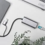 Digitus DN-3028 USB-C Αντάπτορας Δικτύου για Ενσύρματη σύνδεση Gigabit Ethernet