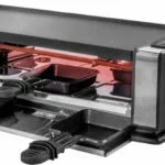 Unold Επιτραπέζια Ηλεκτρική Ψησταριά Raclette Λείας Πλάκας 1200W με Ρυθμιζόμενο Θερμοστάτη 38x19.5εκ. 48730
