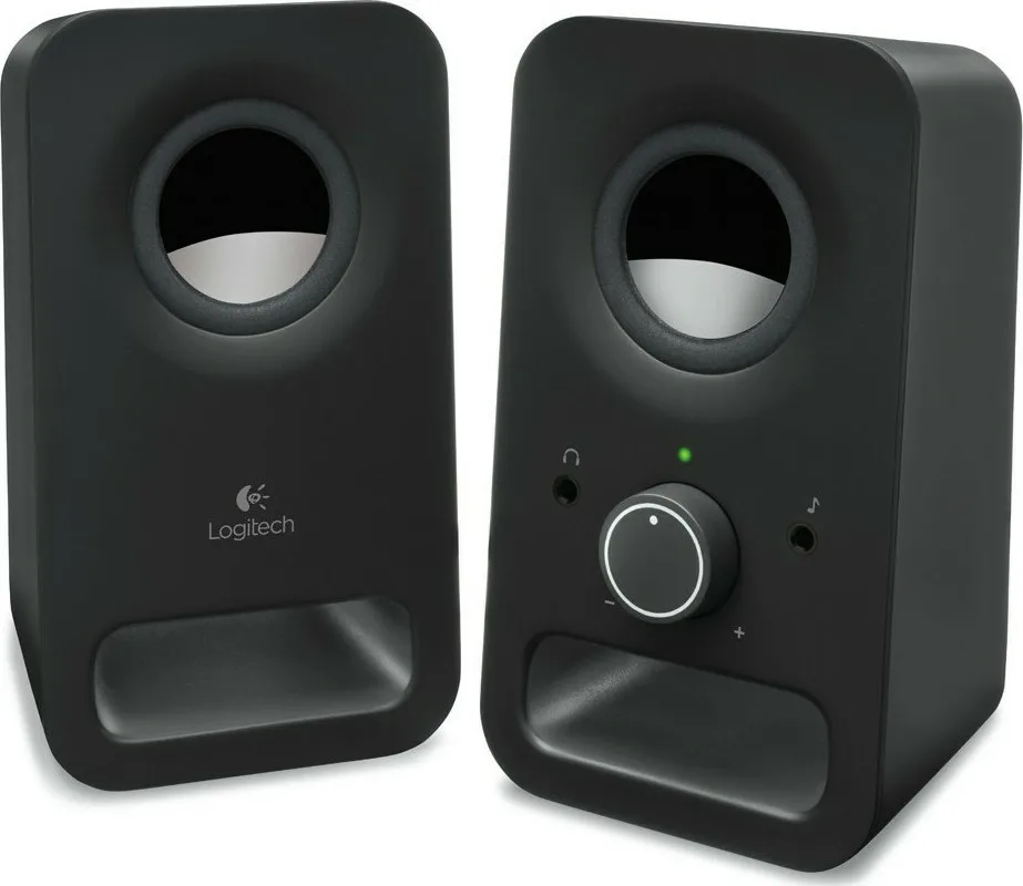20211123155744_logitech_z150_icheia_ypologisti_2_0_me_ischy_3w_se_mayro_chroma Logitech Z150 Ηχεία Υπολογιστή 2.0 με Ισχύ 3W σε Μαύρο Χρώμα - Image 1