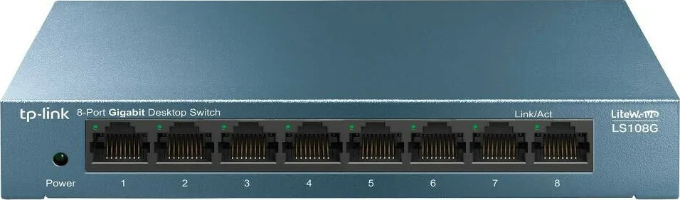 20211124123333_tp_link_ls108g_v1_0_unmanaged_l2_switch_me_8_thyres_gigabit_1gbps_ethernet TP-LINK LS108G v1 Unmanaged L2 Switch με 8 Θύρες Gigabit (1Gbps) Ethernet - Image 1