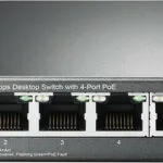 TP-LINK TL-SF1005P v1 Unmanaged L2 PoE Switch με 5 Θύρες Ethernet