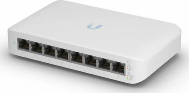 Ubiquiti Switch Lite 8 PoE Managed L2 PoE+ Switch με 8 Θύρες Gigabit (1Gbps) Ethernet - Image 1