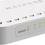 NetGear GS605 v5 Unmanaged L2 Switch με 5 Θύρες Gigabit (1Gbps) Ethernet