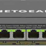 NetGear GS308EP Unmanaged L2 PoE+ Switch με 8 Θύρες Gigabit (1Gbps) Ethernet
