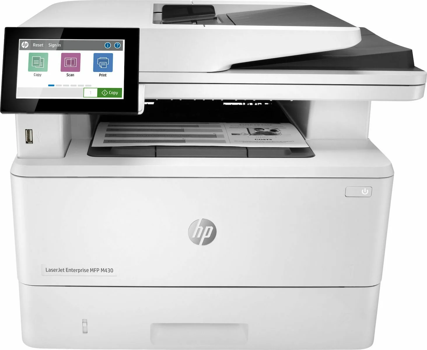 20211124163331_hp_laserjet_enterprise_mfp_m430f_aspromayro_fototypiko_me_aytomato_trofodoti_fyllon_adf_kai_sarosi_diplis_opsis HP LaserJet Enterprise MFP M430f Ασπρόμαυρο Πολυμηχάνημα - Image 1