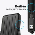 Silicon Power Armor A66 USB 3.2 Εξωτερικός HDD 4TB 2.5" Μαύρο/Μπλε