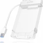 Icy Box IB-AC703-U3 Θήκη για Σκληρό Δίσκο 2.5" SATA III με σύνδεση USB 3.0 σε Διάφανο χρώμα IB-AC703-U3