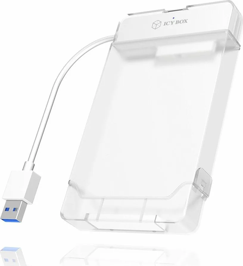 20211125160023_raidsonic_icy_box_ib_ac703_u3_thiki_gia_skliro_disko_2_5_sata_iii_me_syndesi_usb3_0_se_diafano_chroma_60002 Icy Box IB-AC703-U3 Θήκη για Σκληρό Δίσκο 2.5" SATA III με σύνδεση USB 3.0 σε Διάφανο χρώμα IB-AC703-U3 - Image 1