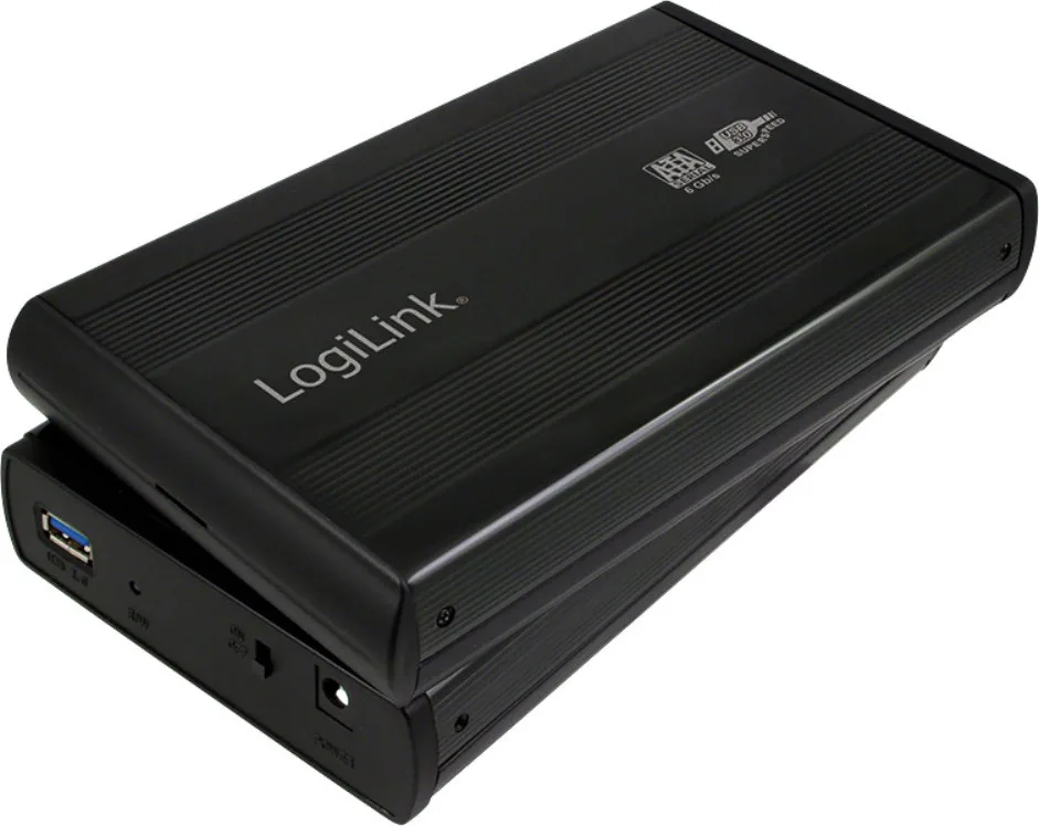 LogiLink Θήκη για Σκληρό Δίσκο 3.5" SATA III με σύνδεση USB3.0 (UA0107) - Image 1