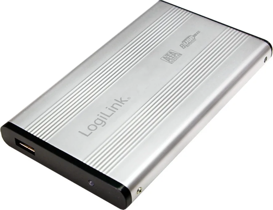 LogiLink Θήκη για Σκληρό Δίσκο 2.5" SATA III με σύνδεση USB2.0 σε Ασημί χρώμα (UA0041A) - Image 1
