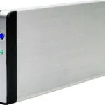 Fantec FB-C25US2 Θήκη για Σκληρό Δίσκο 2.5" SATA III με σύνδεση FireWire / USB 2.0 / eSATA σε Ασημί χρώμα 4036