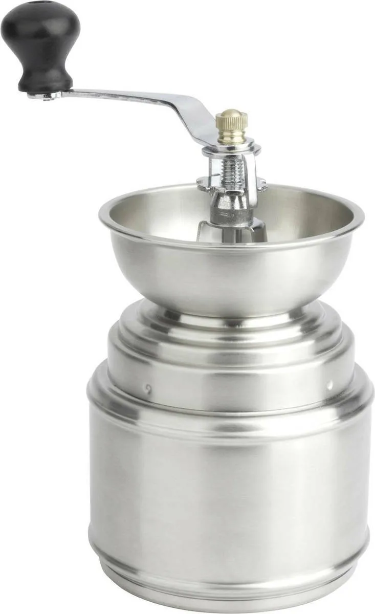 20211125161433_leopold_vienna_cheirokinitos_mylos_kafe_coffee_mill_stainless_steel Leopold Vienna Χειροκίνητος Μύλος Άλεσης Καφέ Stainless Steel Inox - Image 1