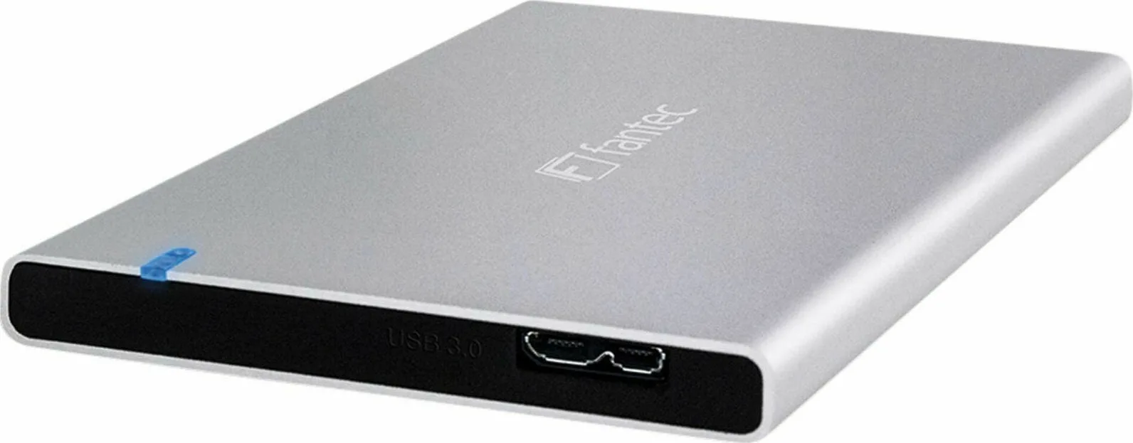 Fantec ALU7MMU3 Θήκη για Σκληρό Δίσκο 2.5" SATA III με σύνδεση USB 3.0 σε Ασημί χρώμα 1784 - Image 1