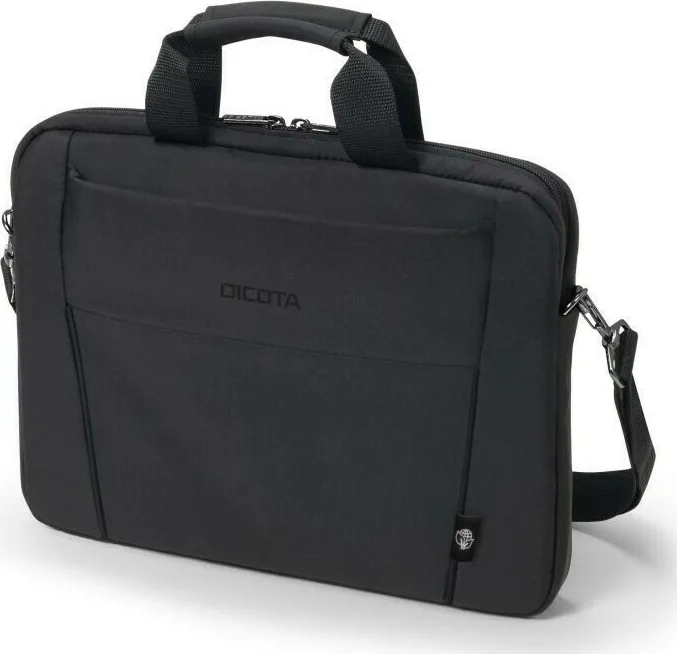 Dicota Slim Eco BASE Τσάντα Ώμου / Χειρός για Laptop 14.1" σε Μαύρο χρώμα - Image 1