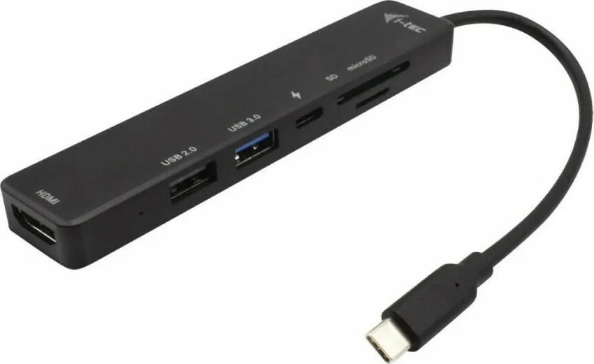 i-tec USB-C Docking Station με HDMI 4K PD Μαύρο (C31TRAVELEASYDOCKPD) - Image 1